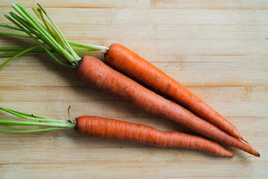 Морковь богата бета-каротином